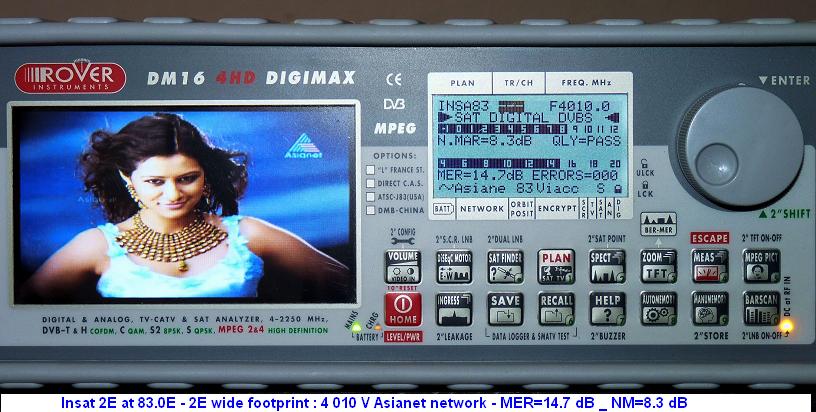 Insat 2E at 83.0 e _ first snap 002