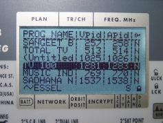 Insat 2E at 83.0 e _ 4A footprint_ 3 923 H packet Essel Shyam_ NIT data