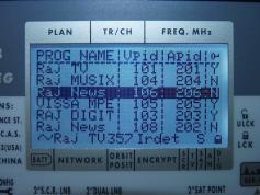 Insat 2E-3B-4A at 83.0e-2e wide beam-3 774 V packet Raj-NIT data