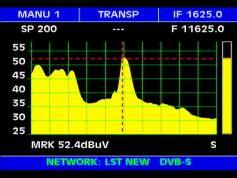 Intelsat 15 at 85.2 e-middle east footprint-11 625 H DVB-S Data network-spectral analysis