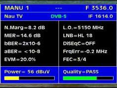 Yamal 201 at 90.0  e _ C footprint _ 3 536 L Nau TV _ Q data
