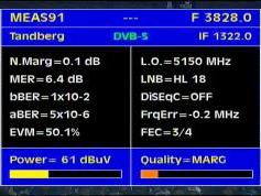 Measat 3 at 91.5 E _ global footprint in the C band-3 828 V feed Tandberg service-Q data