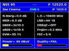 Measat 3 at 91.5 E _ KU SPOT South Asia _ 12 523 V Packet Big TV India _ Q data