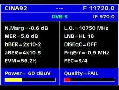 Chinasat 9 at 92.2 e_KU footprint_11 720 L DVB S Data stream_ Q data