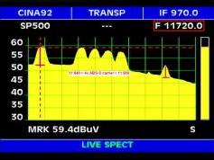Chinasat 9 at 92.2 e_KU footprint_11 720 L DVB S Data stream_ spectral analysis