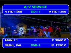 Insat 4B at 93.5 e_3 860 H feeds 9 MHz PAL India _ IF data