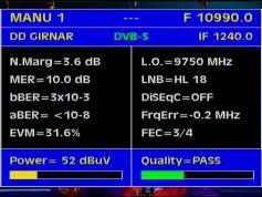 Insat 4B at 93.5 e _ KU India footprint _ 10 990 V Packet DD Direct plus India _ Q data