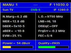 Insat 4B at 93.5 e _ KU India footprint _ 11 030 V MPEG 4 Packet SUN Direct DTH Network India _ Q data