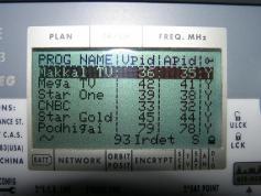 Insat 4B at 93.5 e _ KU India footprint _ 11 185 V MPEG 4 Packet SUN Direct DTH Network India _ NIT data