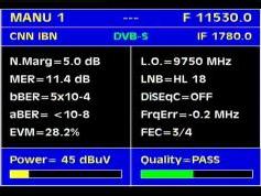 Insat 4B at 93.5 e _ KU India footprint _ 11 530 V MPEG 4 Packet SUN Direct DTH Network India _ Q data
