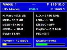 Insat 4B at 93.5 e _ KU India footprint _ 11 610 V MPEG 4 Packet SUN Direct DTH Network India _ Q data
