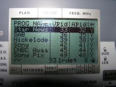 Insat 4B at 93.5 e _ KU India footprint _ 11 682 V MPEG 4 Packet SUN Direct DTH Network India _ NIT  data