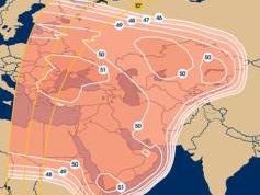 NSS 6 at 95.0 e_ Middle East beam