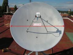 PF KOVOSAT 120 cm s PLM priemer anteny D c11