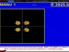 Insat 3A 4B at 93.5 e _ 4B footprint _ 3 925 H Packet DD Doordarshan_QPSK constellation data