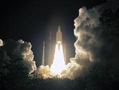 insat 4A at 83.0 e_satellite launch_source-optique video CSG_esa-cnes-arianspace