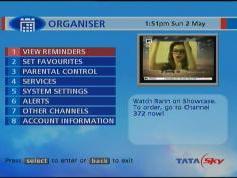 Insat 4A at 83.0 e_indian footprint_TATA-Sky-receiver-decoder-organiser menu main-10
