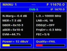 insat 4A at 83.0 e_indian footprint in ku band_packet tata sky_11 670 H quality analysis