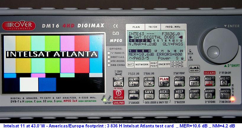 Intelsat 11 at 43.0 w_C band_Americas Europe footprint _ first snap  0000