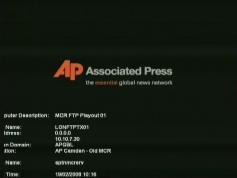 testcard AP Associated Press Eut W1 10E