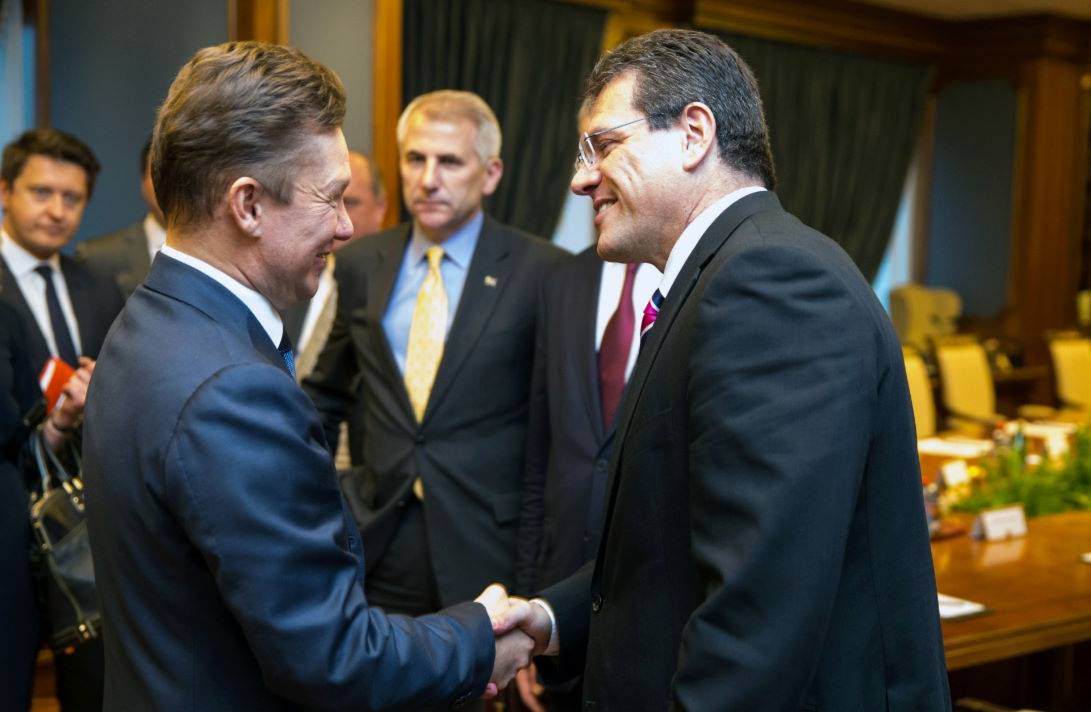 Mr.Maros Sefcovic & Mr.Alexey Miller-Gazprom