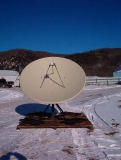 DH Antenna USA 240 cm in front view