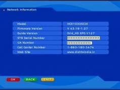 NSS 6 at 95.0 e-Indian subcontinent SPOT-packet Dish TV-Receiver Zenega D-6000 HD menu-13