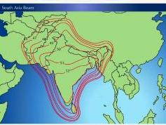 Measat 3 at 91.5 e_south asian footprint in ku band-w