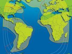 NSS 5 at 5.0 e _ east hemi footprint and global footprint _