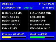 Astra 1E 1G 3A at 23.5 E _ 1G footprint _ 12 110 H Packet SkyLink HDTV_Q data