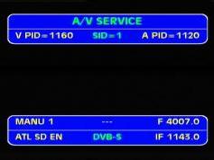 Intelsat 905 at 24.5 w _ 4 007 L ATL SD Enc-IF data