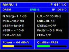 Intelsat 905 at 24.5 w _ 4 111 L ORTM Mali-Q data