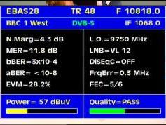 Astra 2D at 28.2 e _ 2d footprint _ 10 818 V Packet Freesat UK _ Q data