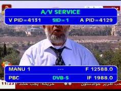 Arabsat 2B at 30.5 e _ KU footprint _12 588 H PBC Channel _ VA pids