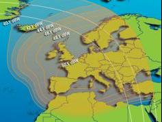 IS 3R at 43,0° W european footprint