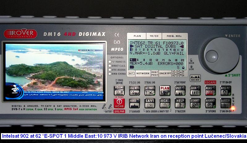Intelsat 902 at 62.0 e _ SPOT 1 Middle East footprint _ 10 973 V IRIB Network _ first snapshot 000