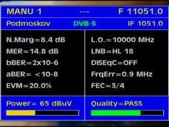 Intelsat 904 at 60.0 e-spot 1 russia-11 051 V Podmoskove-Q data
