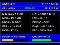 Intelsat 904 at 60.0 e-spot 1 russia-11 149 V GlobalStar-Q data