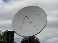 Apstar 2R at 76.5 e - global beam in C band-PF prodelin 3.7 m