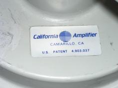 California Amplifier ADL RP1 CKU detail na stitok od vyrobcu  c19