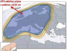 Vyzarovaci diagram druzice ASTRA 1G na 19,2E pre programy TV NOVA,PRIMA,CT 24,TV Markiza,TV JOJ... ok