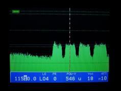 insat 4A at 83.0 e_indian footprint in ku band_packet tata sky_11 510 H spectral analysis