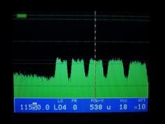 insat 4A at 83.0 e_indian footprint in ku band_packet tata sky_11 550 H spectral analysis