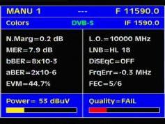 insat 4A at 83.0 e_indian footprint in ku band_packet tata sky_11 590 H quality analysis